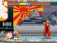 une photo d'Ã©cran de Street Fighter 2 - The World Warrior sur Nintendo Super Nes